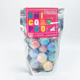 Bombas de baño de unicornio