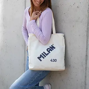 Tote bag con cremallera MILAN