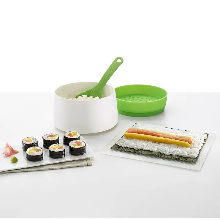 Todo lo necesario para preparar sushi en casa