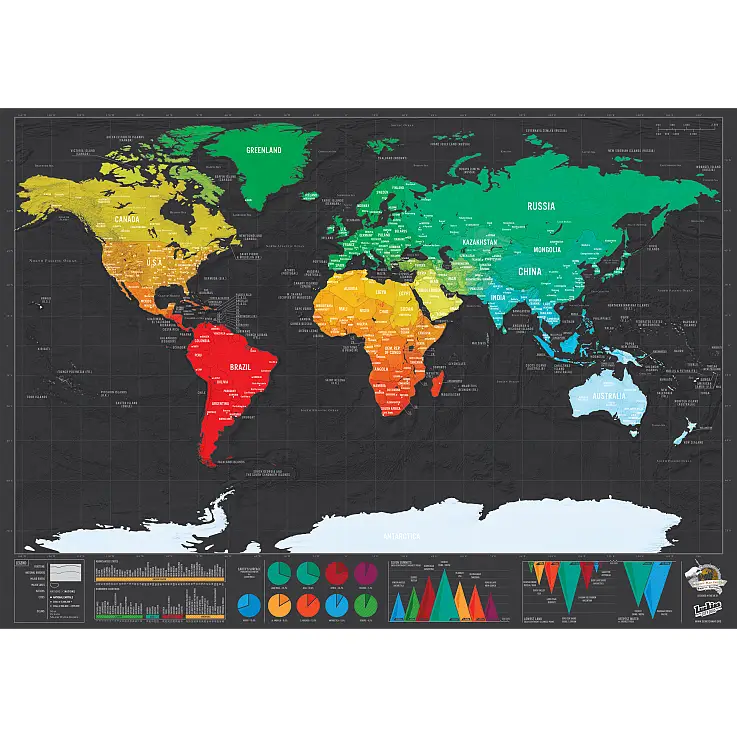 Un mapa para trotamundos sofisticados