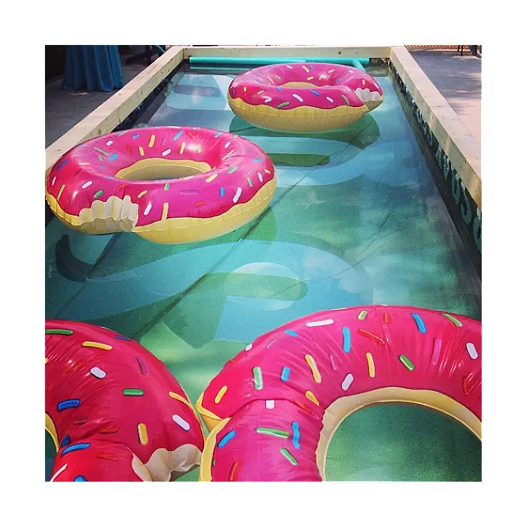 Llena tu piscina de donuts