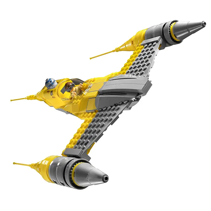 La Naboo Starfighter en versión de LEGO Star Wars