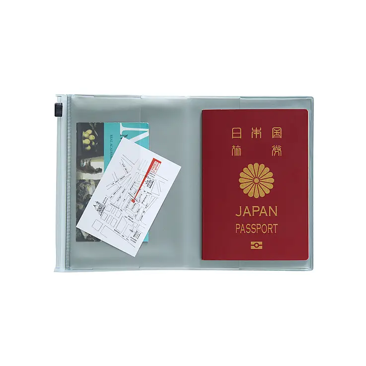 La funda para pasaporte de diseño japonés