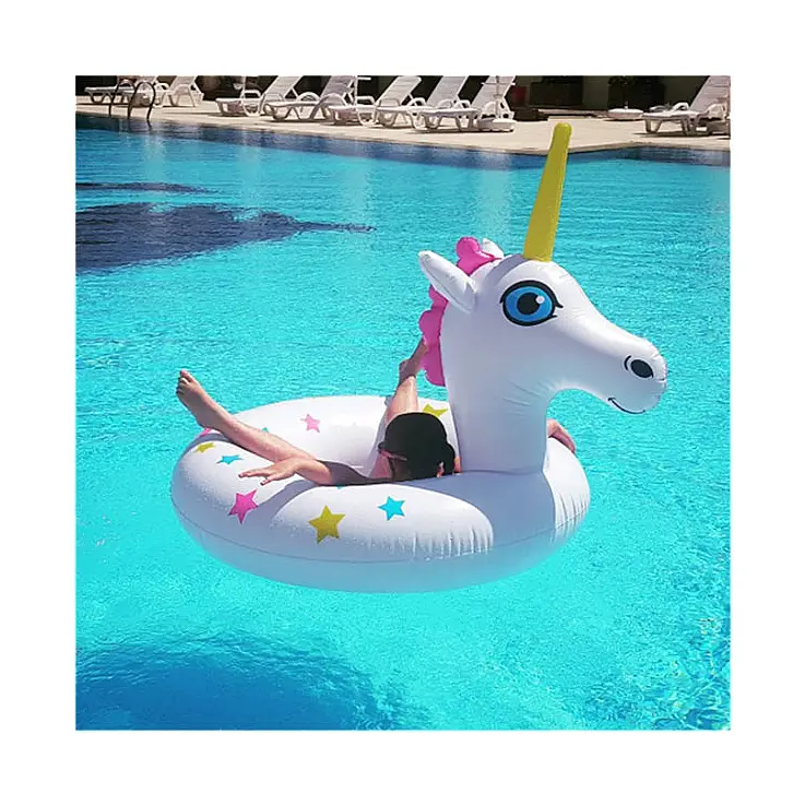 Disfruta del verano con el flotador unicornio