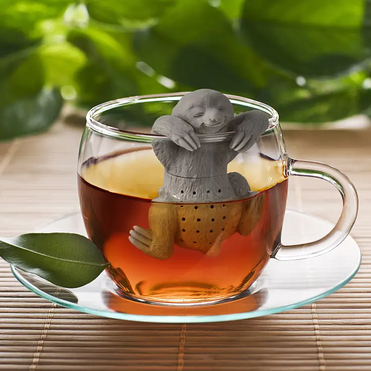 Un infusor de té muy relajante