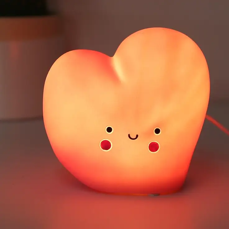 Un corazón luminoso