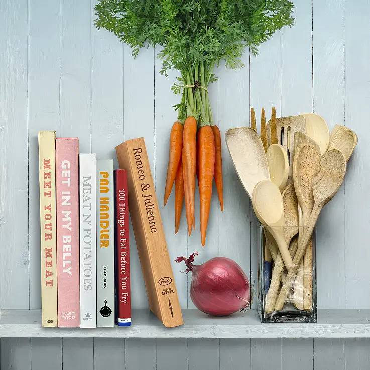 Podrás almacenarla entre tus libros de cocina