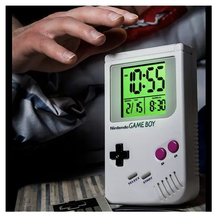 El despertador Game Boy: ideal para adictos a los videojuegos