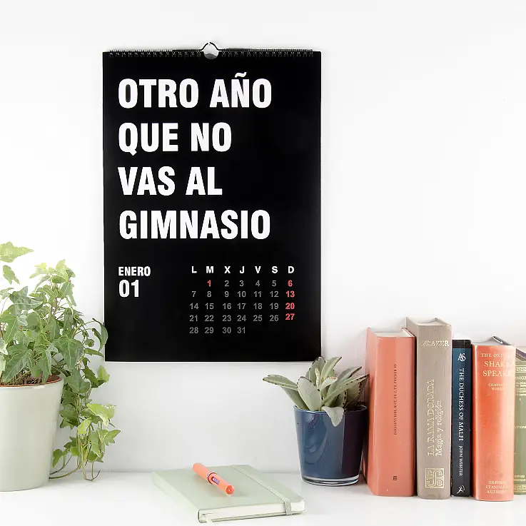 El calendario 2019 existencialista