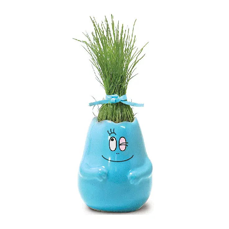 Macetero Barbapapa Azul