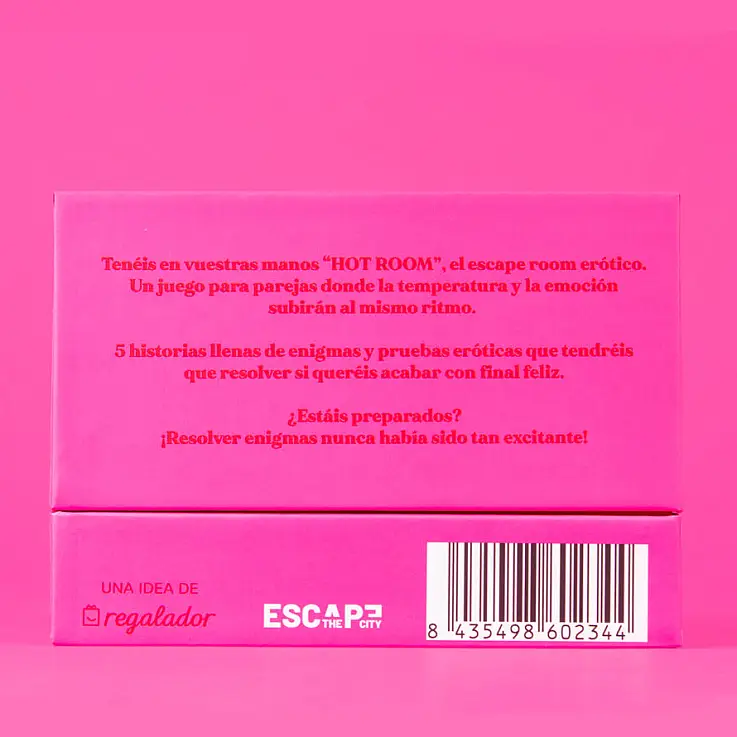 Se guarda en una preciosa y práctica caja de cartón de color rosa