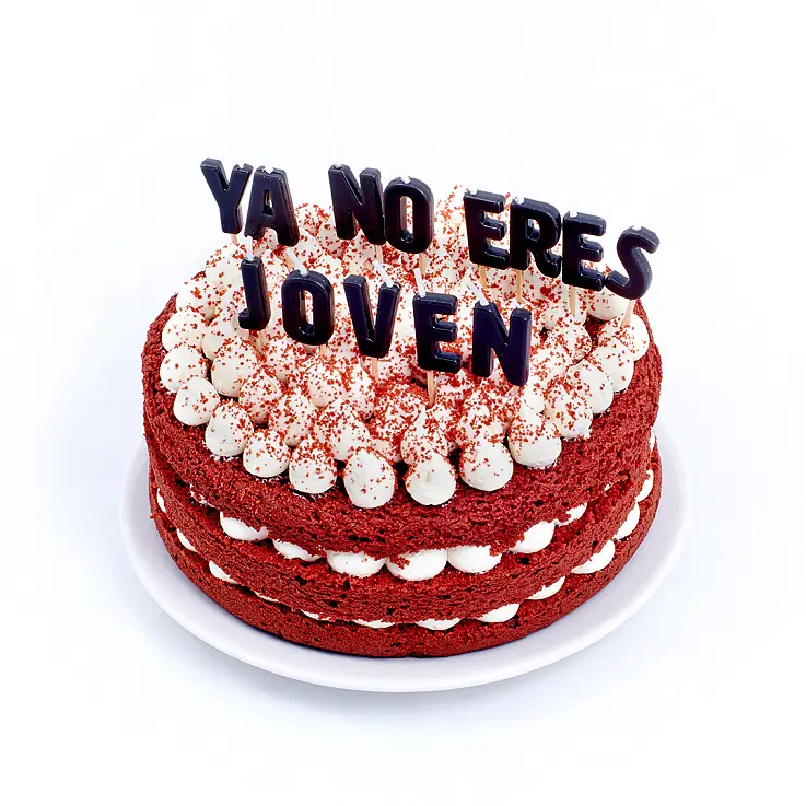 Velas de cumpleaños Ya no eres joven