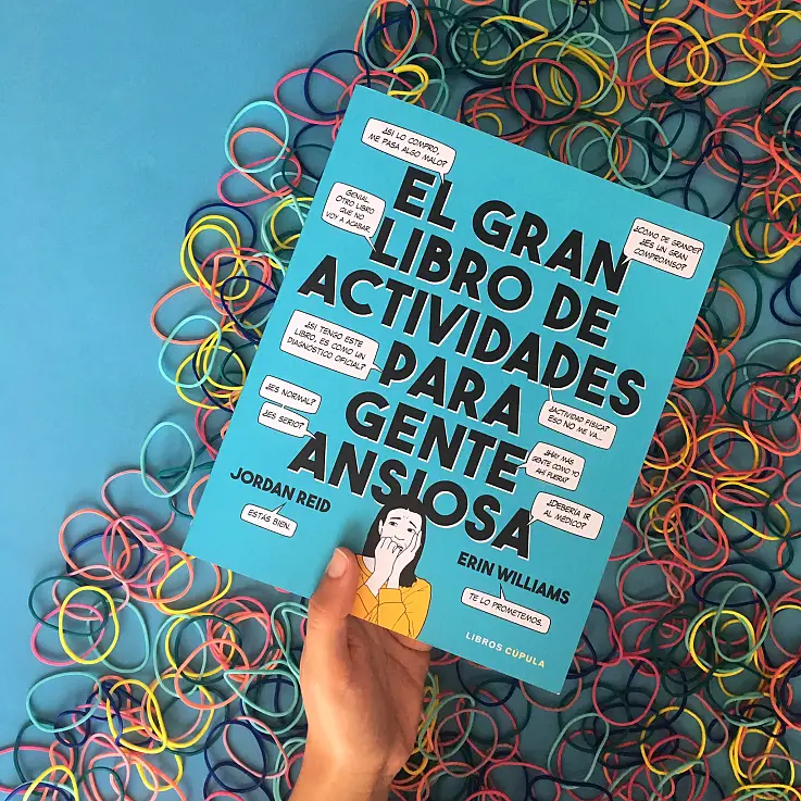 El gran libro de actividades para gente ansiosa