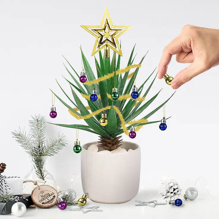 Adornos de navidad para plantas