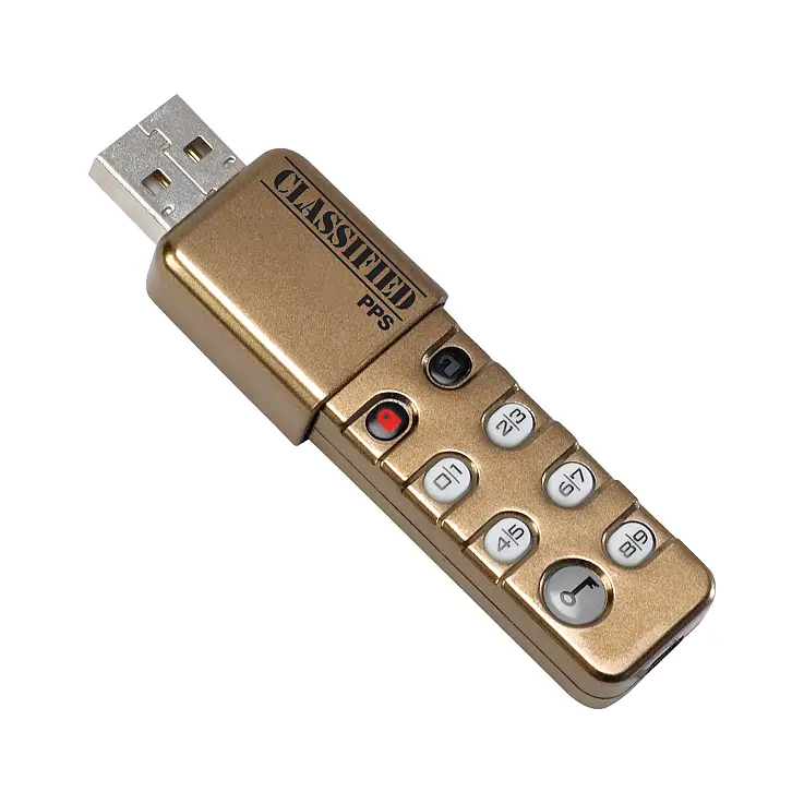 Memoria USB Segura con Código PIN.