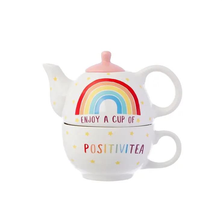 Disfruta de una taza de "positivitea"