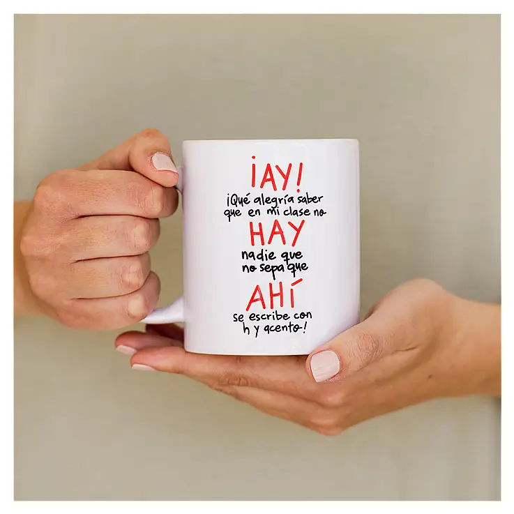 Una taza perfecta para profesores y profesoras