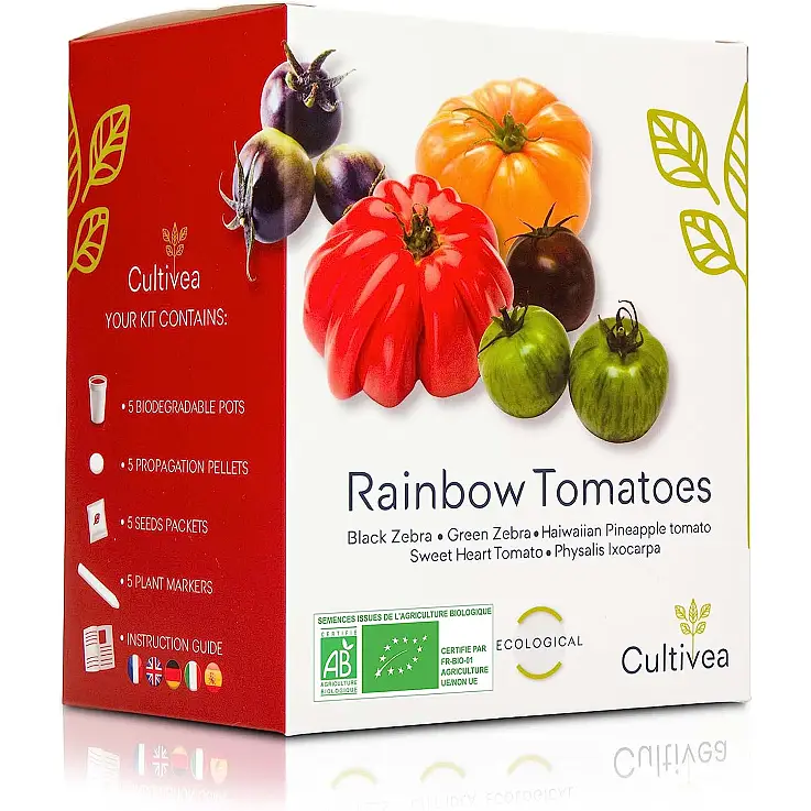 Cultiva tus propios tomates de colores