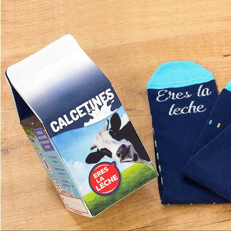 Calcetines ¡eres la leche!