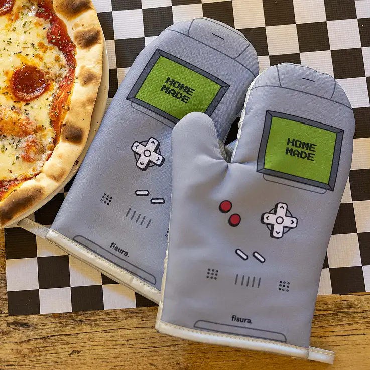 Guantes de cocina para gamers