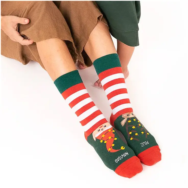 Calcetines navideños ¡Feliz navidad!