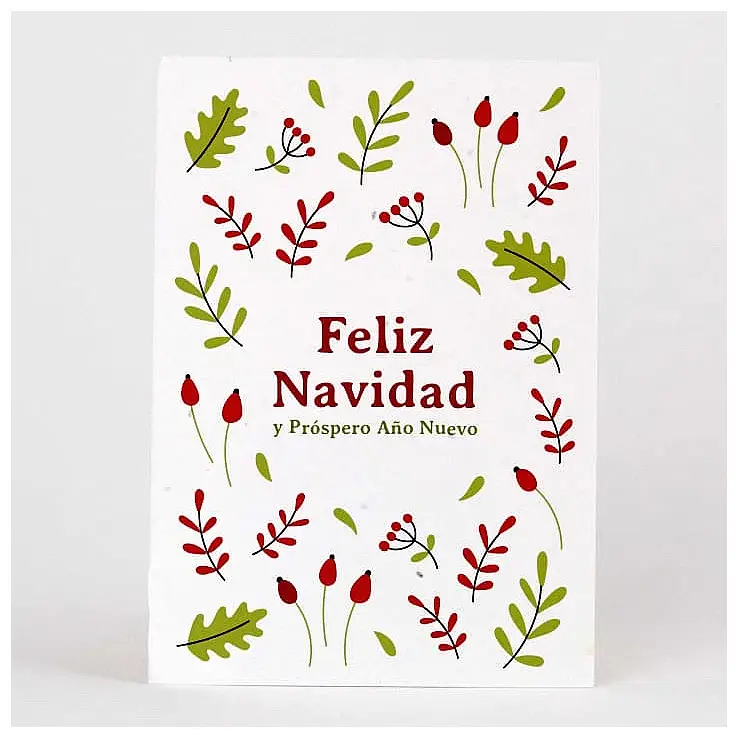 Convierte tus deseos navideños en flores silvestres