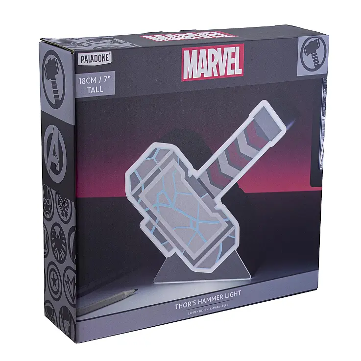 Lámpara con licencia oficial de Marvel