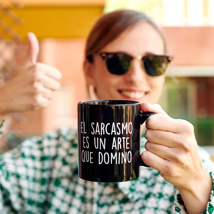 Una taza para sarcásticos