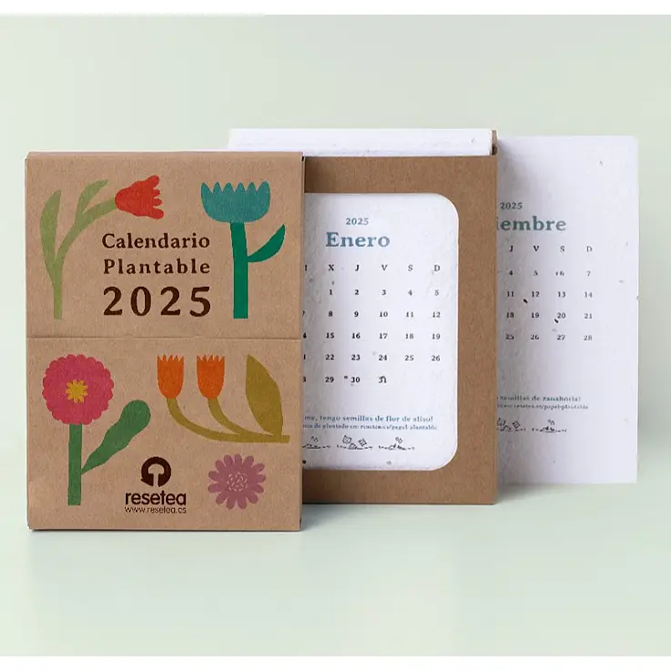 Calendario plantable 2025