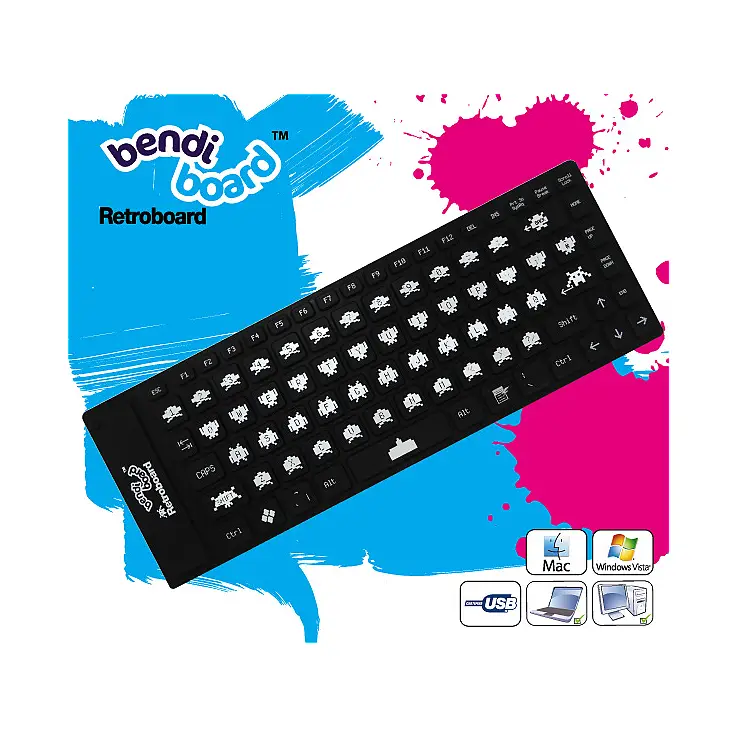 Teclado Flexible Aliens