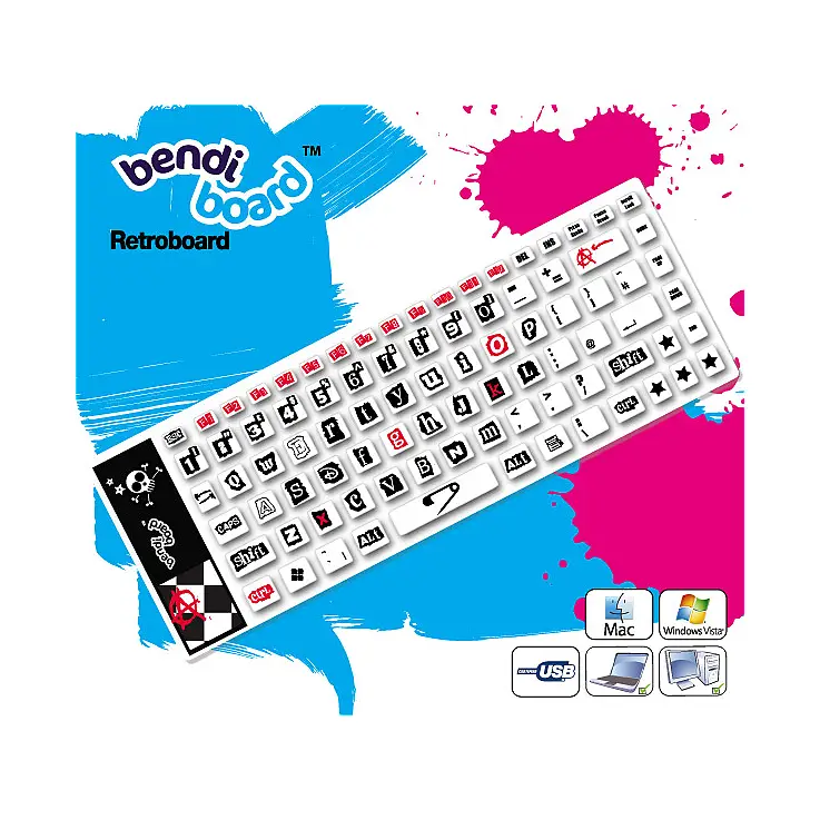 Teclado Flexible Punk