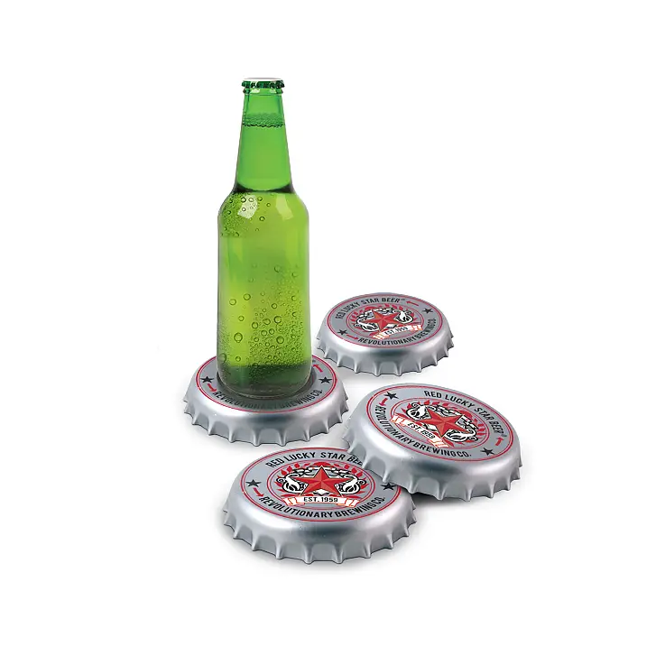 Chapas gigantes para poner la cerveza