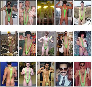 El Mankini de Borat: un regalo para hombres desvergonzados. Curiosite