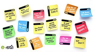 electronic post it notes